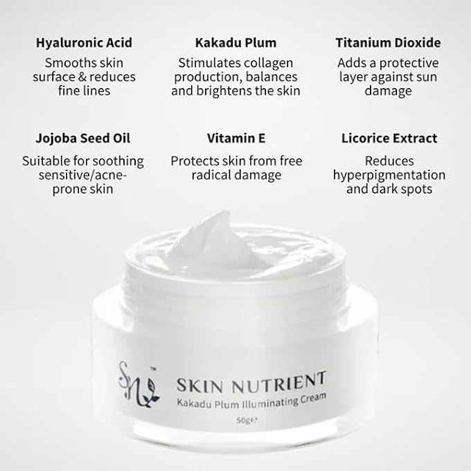 Skin Nutrient KAKADU PLUM ILLUMINATING CREAM FACE CREAM - Image 3